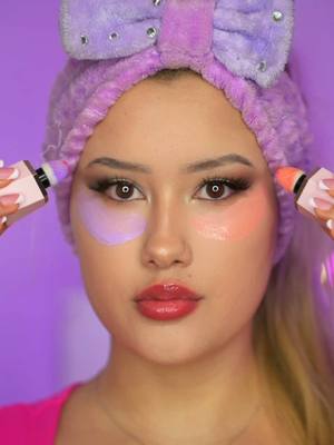 A post by @noeminikita on TikTok caption: Anzeige | Lilac Dream or Coral Glow? ✨ + Shade Love Cake for a natural flush! 💗 Which side do you prefer? The new @SHEGLAM shades brighten your undereye and sculpt your face 👧🏼#SHEGLAM #SHEGLAMBlush #SHEGLAMLiquidFam #SHEGLAMpartner 