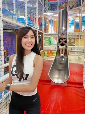 A post by @kaykai_ntch on TikTok caption: หวานใจ 💞🚂 #เก๋ไก๋  #ฮาร์เบอร์แลนด์ #HarborLand #สนามเด็กเล่นในร่ม #เซ็นทรัลแจ้งวัฒนะ #นนทบุรี #bangkok  @HarborLand 