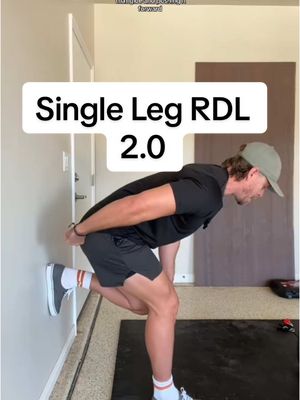 A post by @lostandlifting on TikTok caption: Single Leg RDL 2.0 #rdl #romaniandeadlift #gluteday 