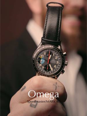 A post by @daniel_habif on TikTok caption: @OMEGA Speedmaster Mark 40  #danielhabif #omega #speedmaster 