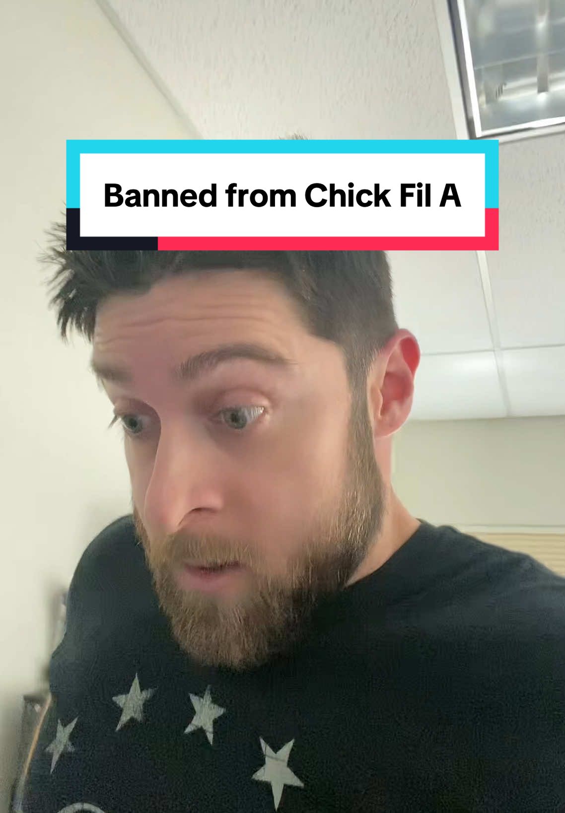 A post by @daveed_chet on TikTok caption: #betrayal #hurt #schatzandchet #chickfila #mypleasure #humor #jokes 