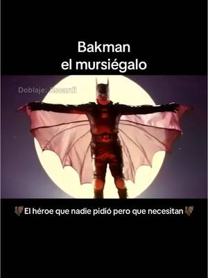 A post by @escardii on TikTok caption: Bakman el mursiégalo🦇🤣 #parati #escardi 