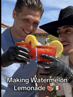 A post by @heyimsuie on TikTok caption: MY VIRAL DRINK FOR MY FAV FIGHTER @Brian Ortega 🔥🤝🏽 #chefsuie #briaortega #watermelonlemonade #watermelonaguafresca #aguafresca #mexicandrinks #mexican #ufc #mexicantiktok #fyp #foryou 
