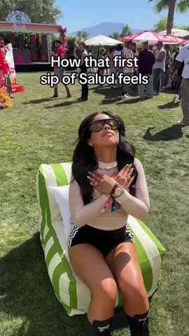 A post by @cierraramirezofficial on TikTok caption: @Taste Salud is the ultimate festie necessity…I don’t make the rules😋 Use my code “FIESTA20” now through April 20th for 20% off site wide to stock up on your faves! 🎡🌵🦋💕