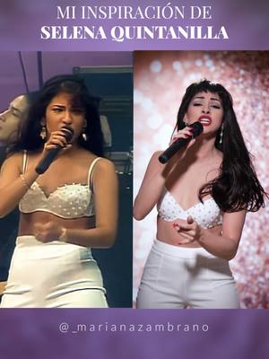 A post by @_marianazambrano on TikTok caption: Estos videos me enseñan tanto de cada artista 😍🥹 Más fan que nunca de @Selena Merch Shop #selena #selenaquintanilla #mexico 