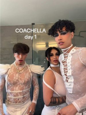 A post by @giofilmedthis on TikTok caption: grwm & my gf for COACHELLA day 1    @Brando Anaya @s. 