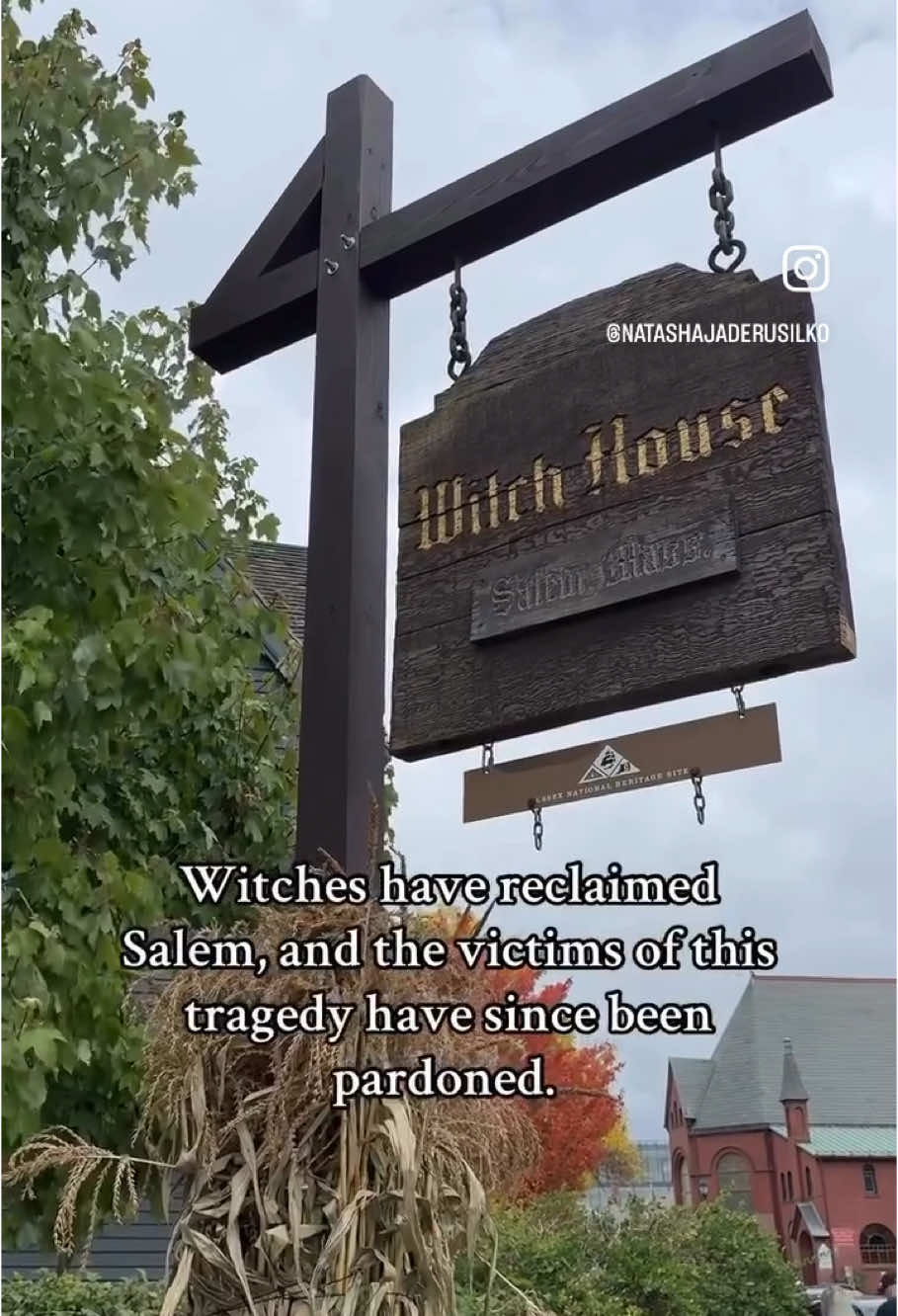 A post by @bestofsalem on TikTok caption: 🎬: @natashajaderusilko  #salemmassachusetts #tourism #salem #travel #newengland 