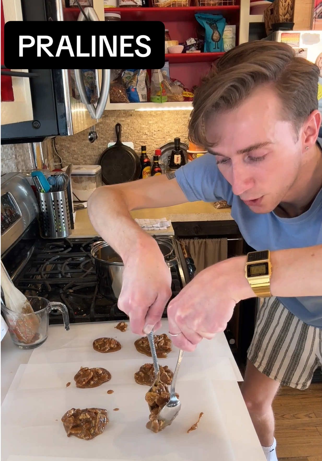 A post by @bdylanhollis on TikTok caption: The final exam of New Orleans #baking #vintage #louisiana 