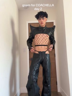 A post by @giofilmedthis on TikTok caption: gdwm for COACHELLA day 2 🦂 @_namilia_ 