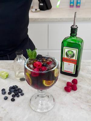 A post by @realtipsybartender on TikTok caption: Jagerpirinha #cocktails