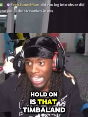 A post by @timbaland on TikTok caption: “When’s the streaming university mannn what we doing 🤣 “ @Kai Cenat #kaicenat #amp 