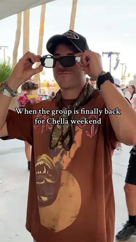 A post by @mr.emmanzer on TikTok caption: Table for 2… Day 2, let’s go! 🏜️🌵🎡🎶 #coachella