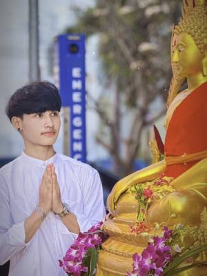 A post by @ahkhant371 on TikTok caption: part 85 | ယနေ့သကြ်န် အကြိုနေ့မှစ၍ မြန်မာပြည်ကြီး အေးချမ်းပါစေ✨🙏