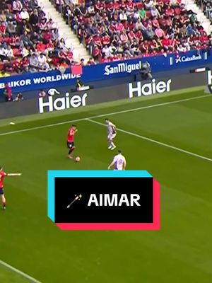 A post by @caosasuna on TikTok caption: 🪄 Aimar Oroz #osasuna #skills #laliga #regates #laligahighlights 