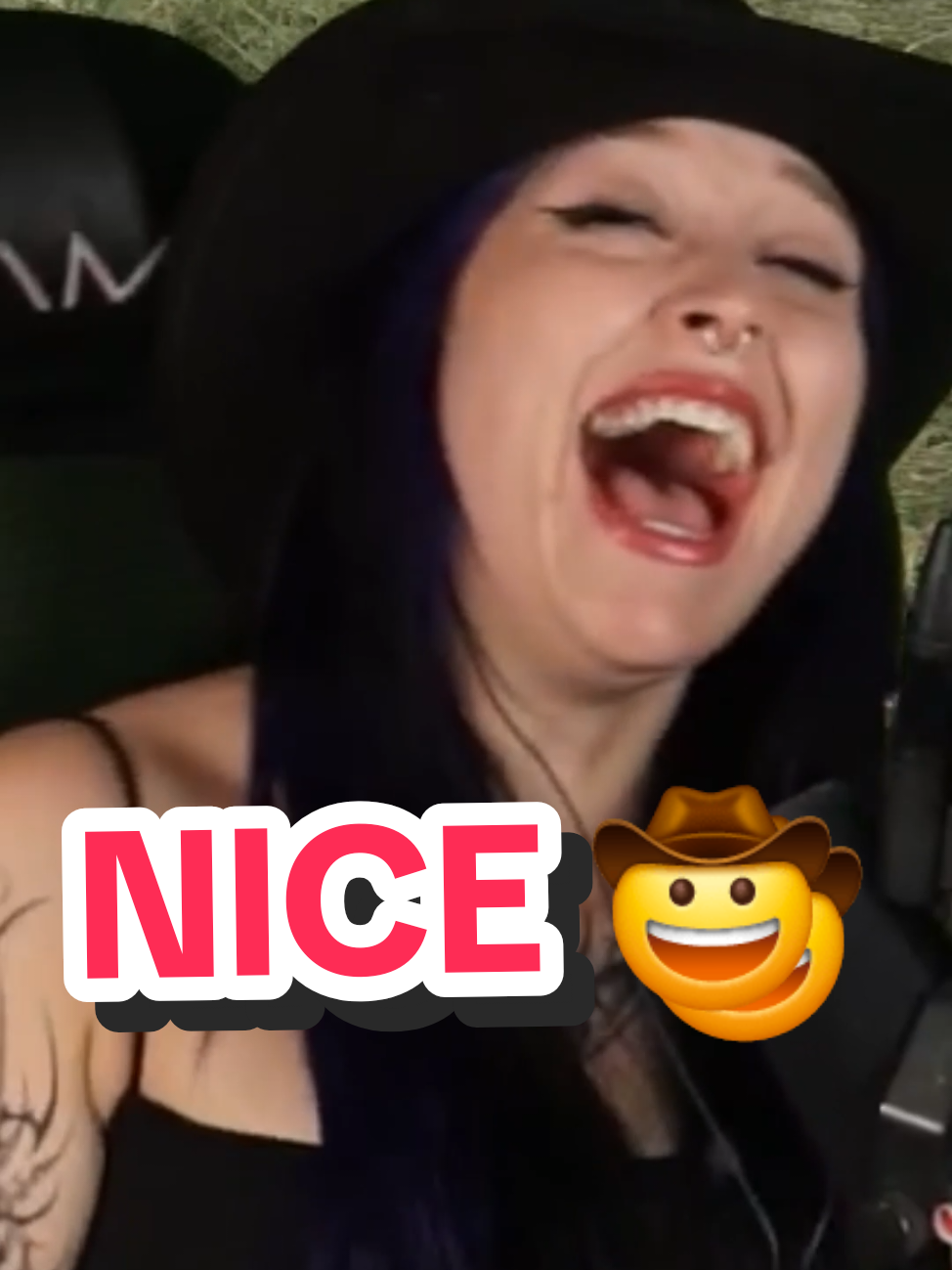 A post by @itsqueenmanda on TikTok caption: im a nice cowboy 🤠 #reddead #funnyvideo #rdr2 #fail #girlgamer 