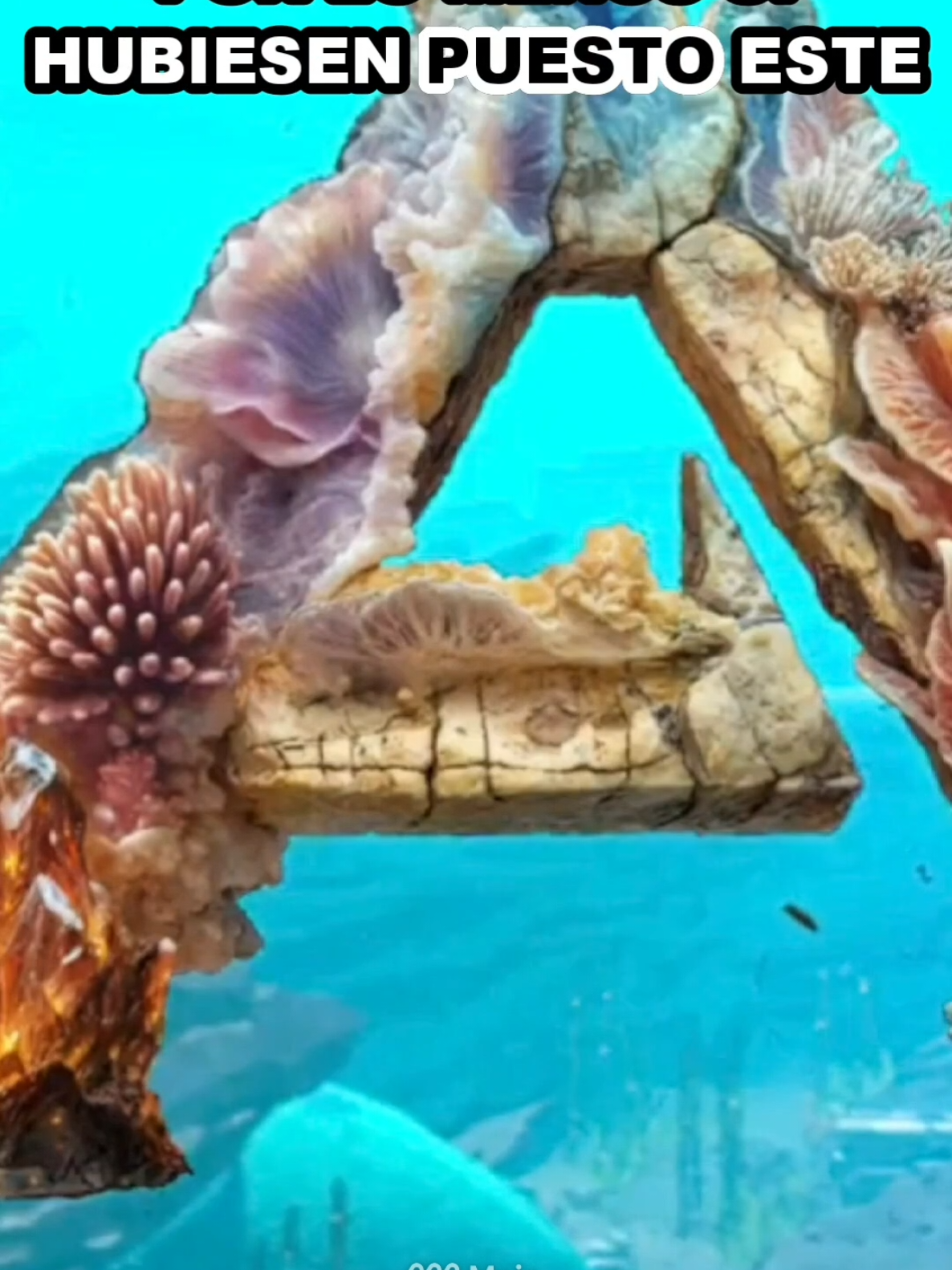 A post by @lavelociblue on TikTok caption: AQUATICA Nuevo DLC ARK Survival EVOLVED con trailer hecho con IA🤣 PARTE 3 #lavelociblue #gamingentiktok🎮 #arkascended #aquatica 