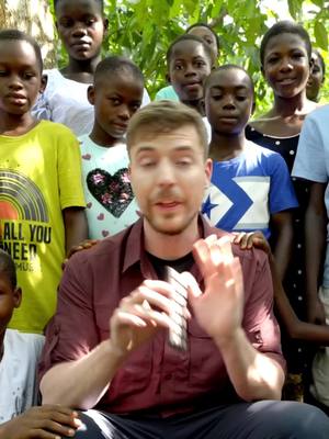 A post by @mrbeast on TikTok caption: We can stop child labor! @Feastables 
