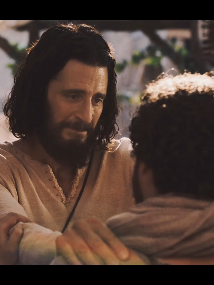 A post by @thechosencross on TikTok caption: "Think of the story, If I don't heal you"🥹... | | #god #jesus #christiantiktok #bible #thechosen #christian #fyp @The Chosen