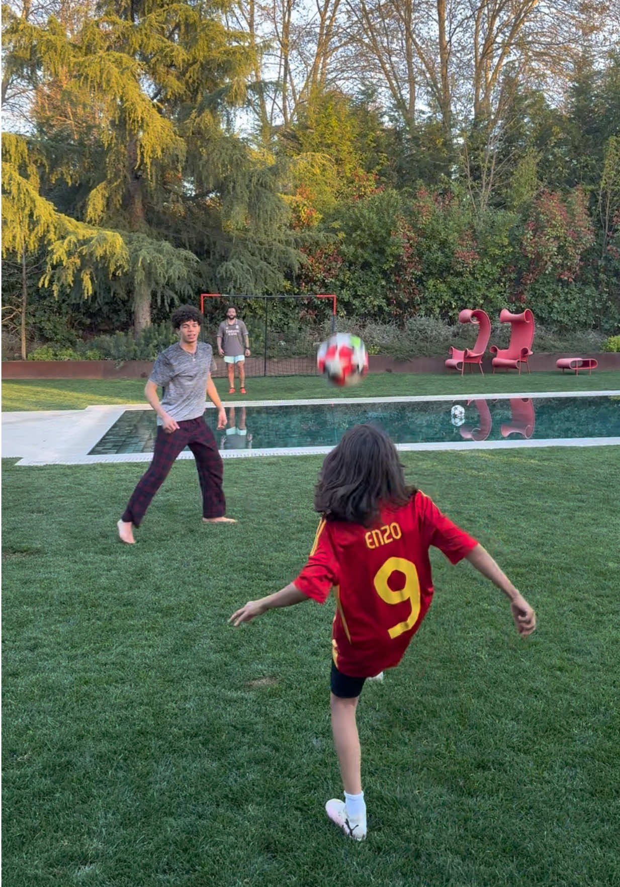 A post by @marcelotwelve on TikTok caption: Some skills… Doze Family ⚽️💜 #fyp #skills 