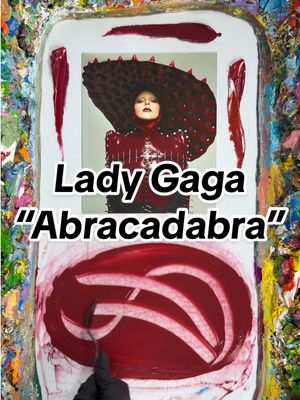 A post by @fritzdoesart on TikTok caption: Lady Gaga “Abracadabra” #Coachella2025 #coachella #ladygaga #abracadabra #Mayhem 