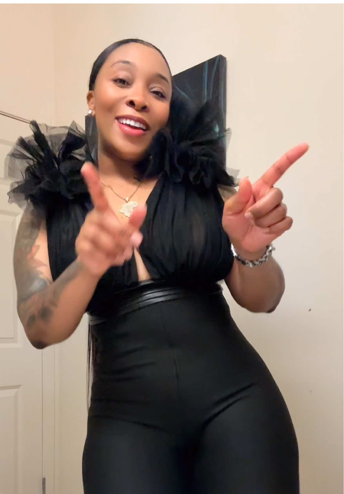 A post by @yorellamichelle on TikTok caption: And she bring the sunshine wherever she goes 💕