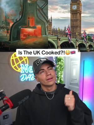 A post by @dylan.page on TikTok caption: Is the UK cooked or could they turn this around?🤔