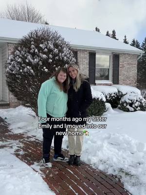 A post by @sar_carolyn on TikTok caption: Stay tuned for the next room!!👀 #sisters #newhome #renovation #renos #diningroom 