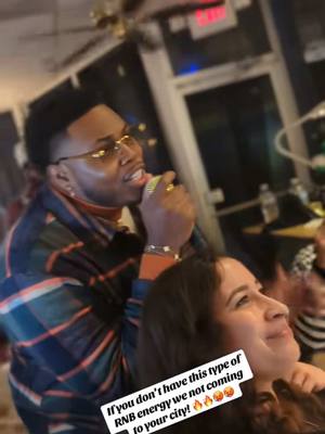A post by @khemistrymusicpage on TikTok caption: We on tour all summer! 🥵🥵 Chattanooga TN and Little Rock Arkansas yall on deck! ‼️‼️🔥🔥 #khemistry #khemistrytiktok #khemistrymusic #rnb #viral #ladiesnight #90srnb #90s #dontleaveme 