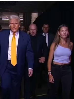 A post by @thekaitrumpgolfer on TikTok caption: Let’s Gooo! UFC 314 🔥#viral #fyp #fypage #ufc 