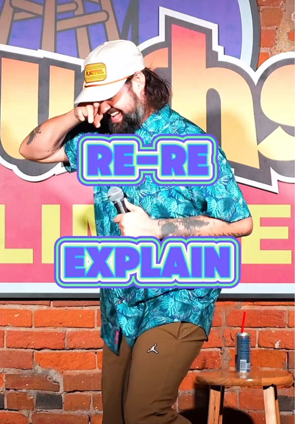 A post by @captainautismcomedy on TikTok caption: Just had to re-re explain one more time 😅🤣🤣 I’M FILMING MY NEXT SPECIAL THIS SATURDAY 4/19 IN NEW JERSEY!! Come be a part of it!! #captainautism #standupcomedy #ajwilkerson #rere #nj #smodcastle #comedyspecial 