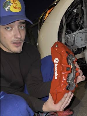A post by @richboycardyyy on TikTok caption: Come with me to get my brakes an calipers changed an see how they come out..🫣. I think I messed up's😂 go see the rest on Snapchat: it.Isaiah 👀 #richboycardy #fypシ゚viral #trending #fyp #viral 