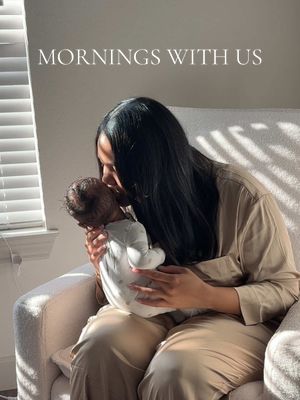 A post by @sheenaabrooks on TikTok caption: morning in the life of a new mom — happy Sunday!  #morningroutine #momlife #parentinghacks #dayinthelife #familyvlog #creatorsearchinsights 