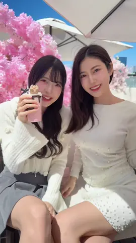 A post by @i.am_natsuki_ on TikTok caption: 今日、ヴィジュいいじゃん。 かわいい高校生とコラボしちゃった💗 @乙華(おとは) 