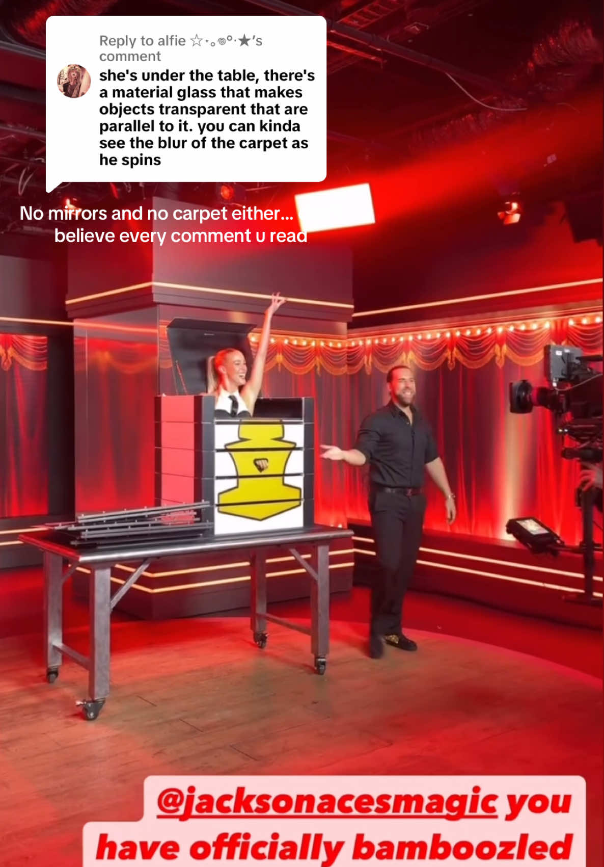 A post by @jacksonaces on TikTok caption: Replying to @alfie ☆⋆｡𖦹°‧★ NO MIRRORS. See it LIVE at my show BEYOND POSSIBLE touring Australia NOW!  2025 DATES 👇 23 MAY 8pm - Panthers Penrith 26 JULY 7:30pm - Crown Melbourne 30 JULY 7pm - Sydney Opera House 31 JULY 7pm - Sydney Opera House 1 AUG 7pm - Sydney Opera House 2 AUG 2pm + 7pm - Sydney Opera House 3 AUG 3pm - Sydney Opera House More tour dates tba… Find your tickets in my bio
