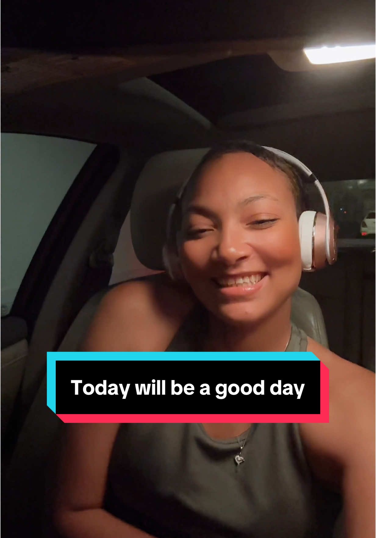 A post by @ on TikTok caption: Issa good day! Cuz you decided to start it by setting your intention for it! Stop letting life happen to you n you just react. It’s gonna be a good day. Just decide. You can handle anything that comes your way. God got you 🙏🏽 #morningmotivation #christianmorningroutine #intentionalliving #christiantiktok 