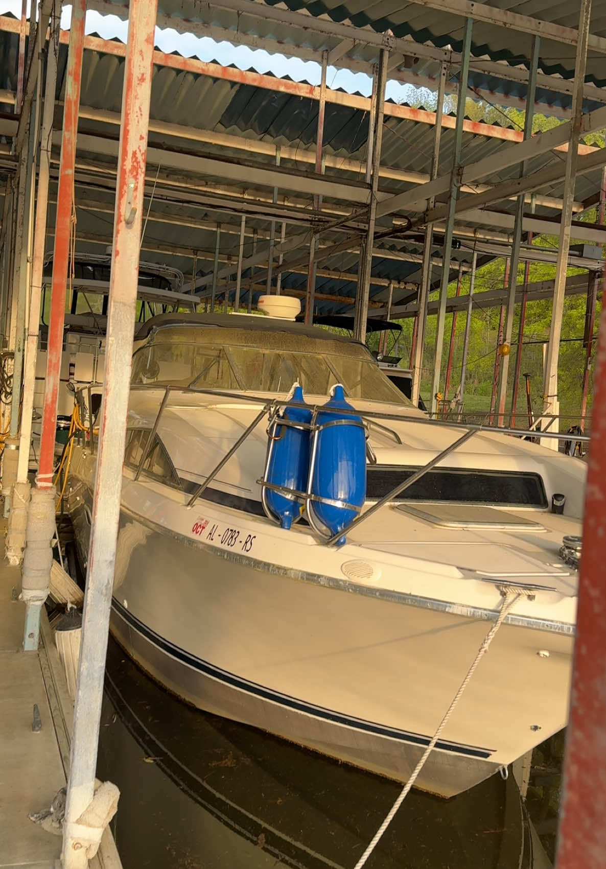 A post by @lifewithcarlos22 on TikTok caption: Boating season if finally here!! #boatingseason2025 #boatjourney #boatlife 