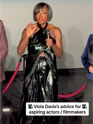 A post by @amberdoigthorne on TikTok caption: Viola Davis’s advice for aspiring actors and filmmakers ❤️ #violadavis @Prime Video UKIE @Prime Video #G20Movie @Viola Davis #interview #violadavisedit viola Davis acting advice actor actress 