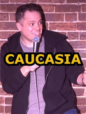 A post by @jeffarcuri on TikTok caption: Caucasia #funny #jokes #crowdwork #standupcomedy #comedy #fyp #jeffarcuri