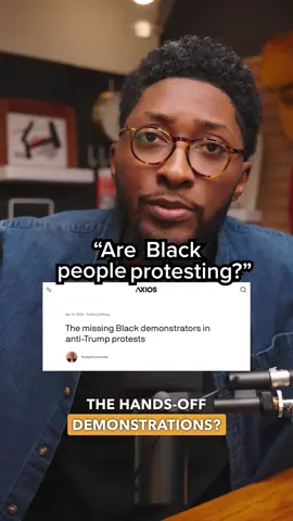 A post by @garrisonhayes on TikTok caption: PSA: How Black people protest is Black people’s business. 