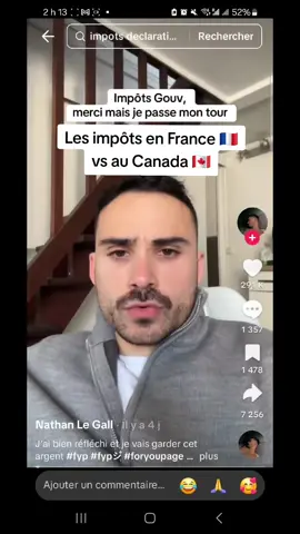 A post by @ritacanada on TikTok caption: France 🇨🇵 Prenez de la graine pour construire un meilleur rapport à l'impôt sur le revenu @LFI-FRONT-POPUAIRE @LFI - Clichy-Sous-Bois @LFI Haute Marne #canada_life🇨🇦 #torontolife #canadatiktok #quebec #toronto #torontotiktok #taxes #quebectiktok #immigration 