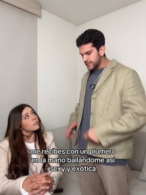 A post by @surysadai on TikTok caption: Hay que tenerlos bien entrenados 🙄🫠 @bernardo flores #comedy #couple #goals #humor 