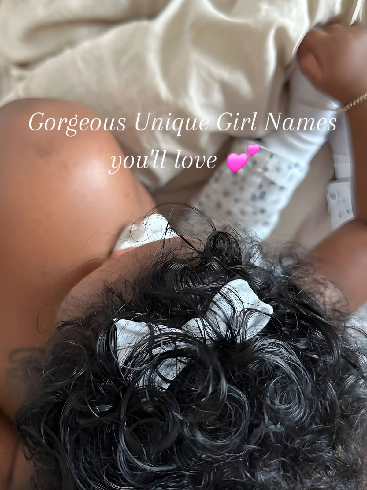 A post by @abundantlyblck on TikTok caption: Which set of names won? 🤔😍 #girlnames #babynames #uniquenames #fyp 