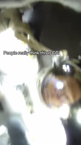 A post by @spacemanedu on TikTok caption: How could this be CGI 😂🌎 #space #fyp #viral #spacemanedu #astonaut #flatearth 