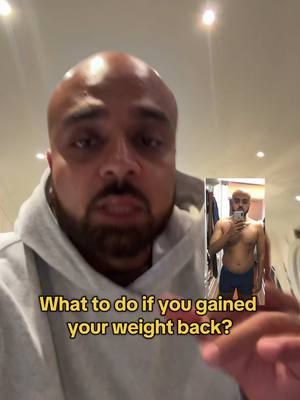 A post by @ravmalik on TikTok caption: What to do if you gained your fat back 