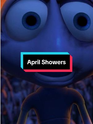 A post by @disneyuk on TikTok caption: April is giving picnic in the park meets evacuation drill 🚨 Watch A Bug’s Life on @Disney+ #April #UK #rain #DisneyUK 