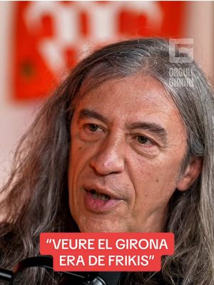 A post by @gironafc on TikTok caption: 🗣️ “La gent preferia anar a veure el handbol enlloc del futbol” #OrgullGironí #GPòdcast  