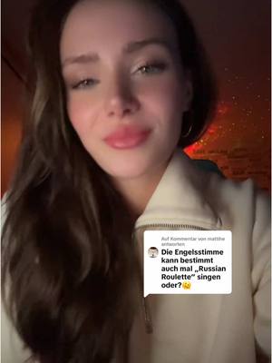 A post by @mariewegener_official on TikTok caption: Antwort auf @mattihe #russianroulette #rihanna #cover