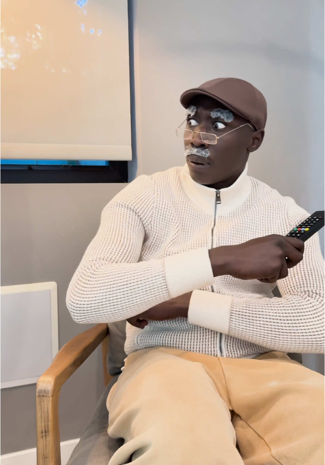 A post by @khaby.lame on TikTok caption: Maybe next time…🥲#learnfromkhaby #comedy 