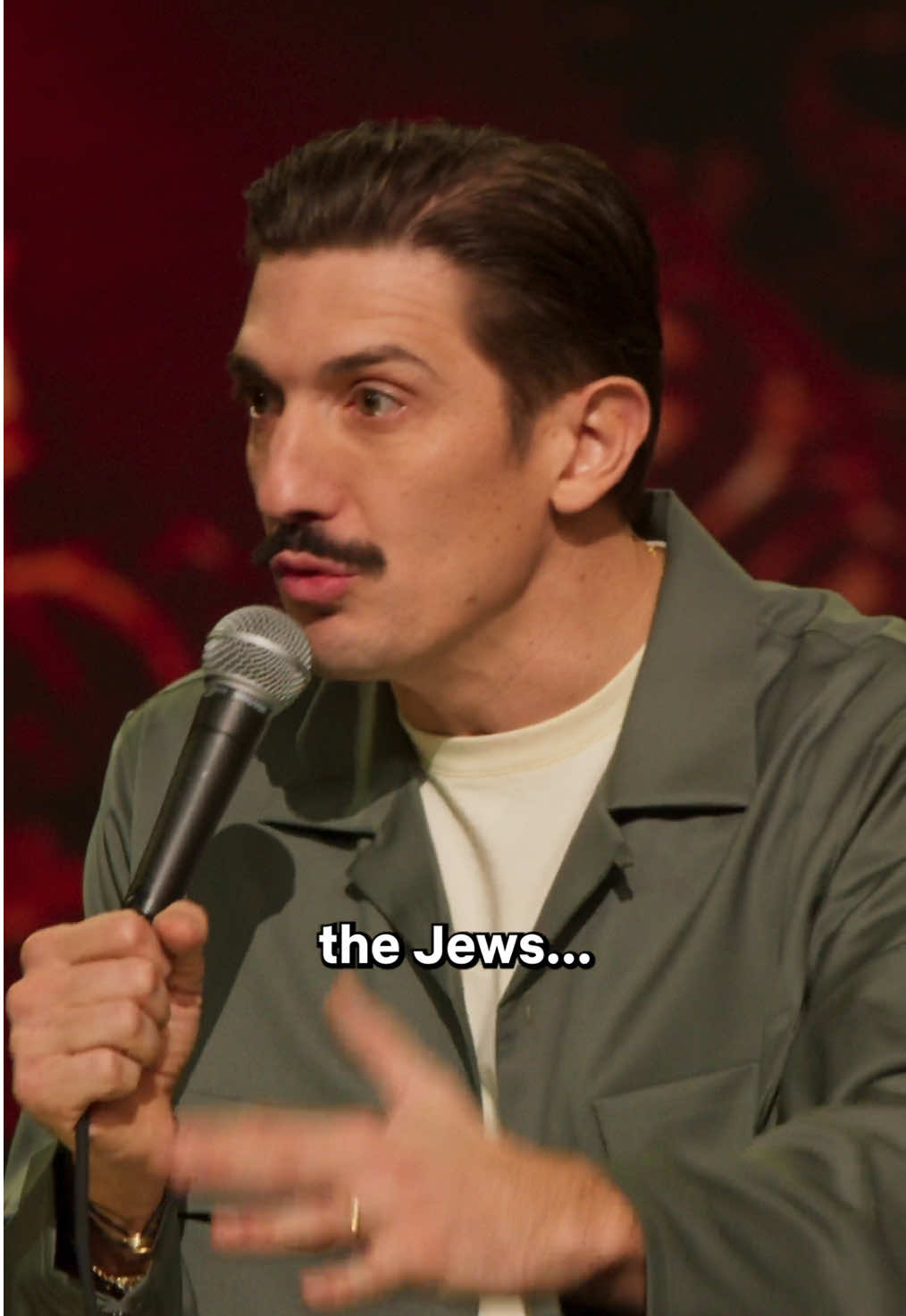 A post by @theandrewschulz on TikTok caption: 😂❤️ #andrewschulz #standup #andrewschultz #standupcomedy #fyp 
