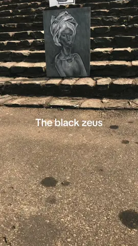 A post by @sheck.body on TikTok caption: Thé black zeus #artist #tableau #sheckbody 